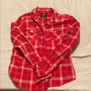 Flannel Pink Shirt